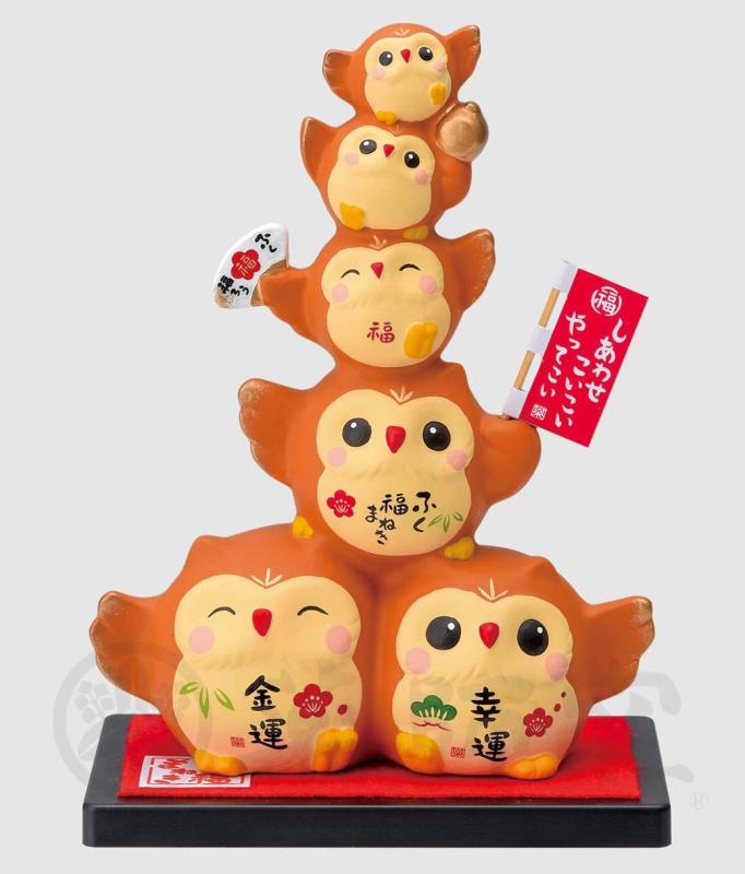 China Ornaments - 薬師窯 ふくろう