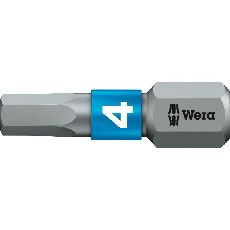 Wera 840��1 BTZ Hex��Plus �إå����ץ饹�ӥå� 4��0 x 25 mm 056684
