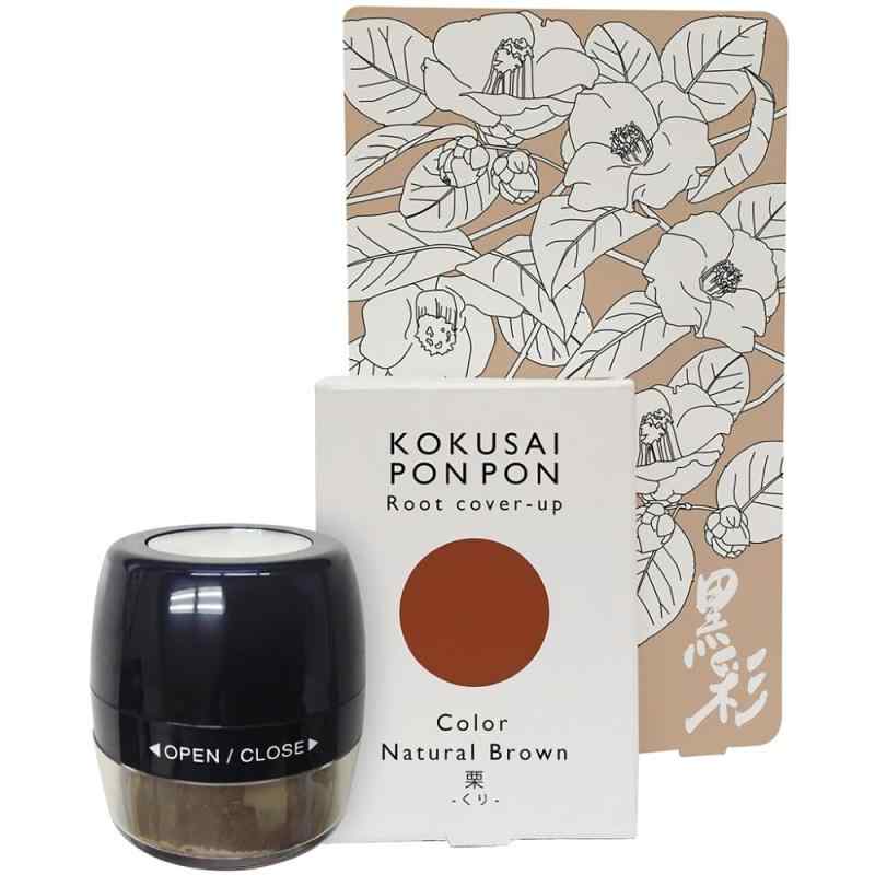 アモロス 黒彩 ぽんぽん 5g 栗 白髪染め 無味 5グラム (x 1)