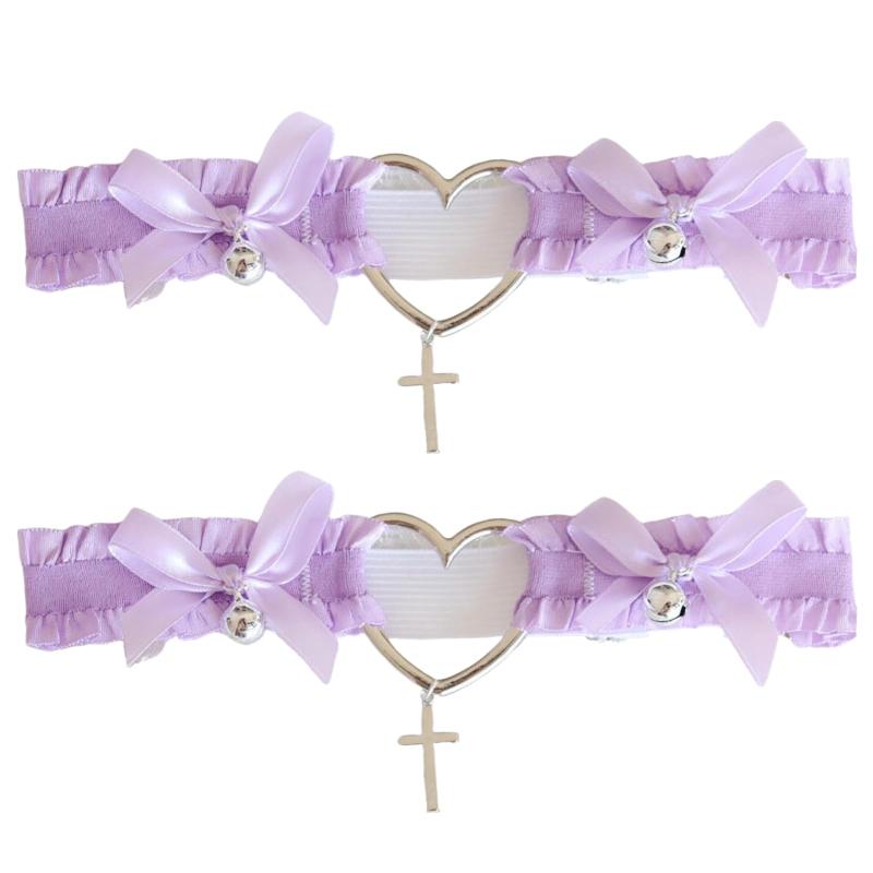 ゴスロリ レッグリング ガーターベ�