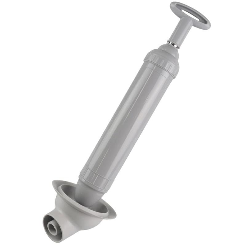 真空式トイレパイプクリーナー 詰まり除去 V字型ラバーカップ フィット感 和式/洋式兼用 オフィス 自宅 業者不要