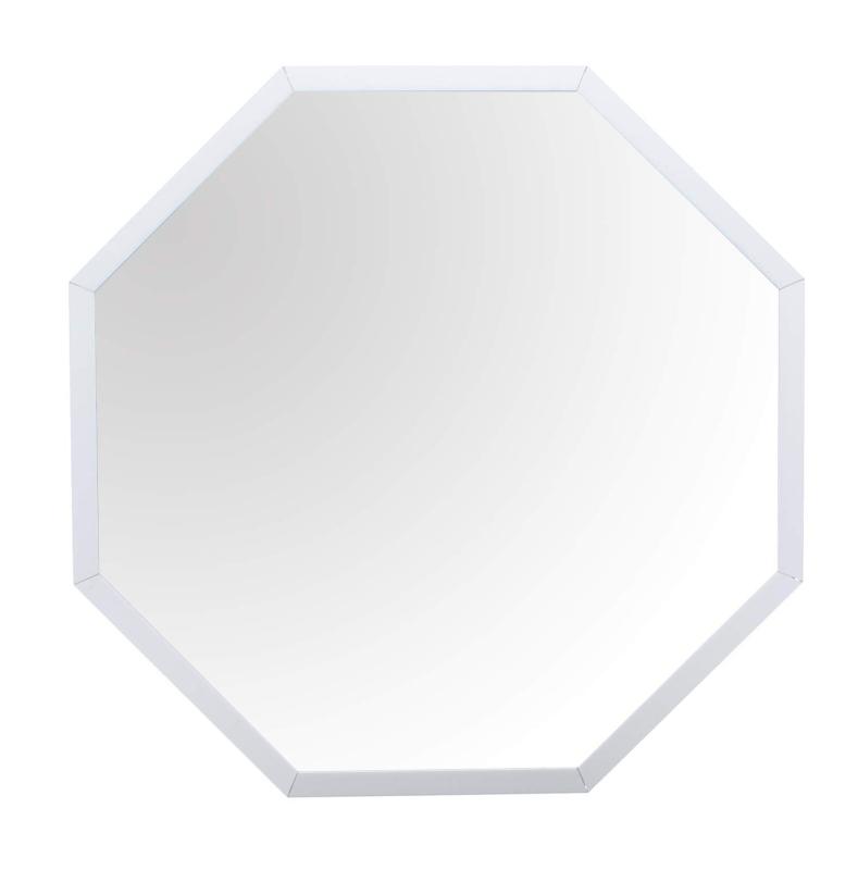 CH－5 ウォールミラー八角 シルバー