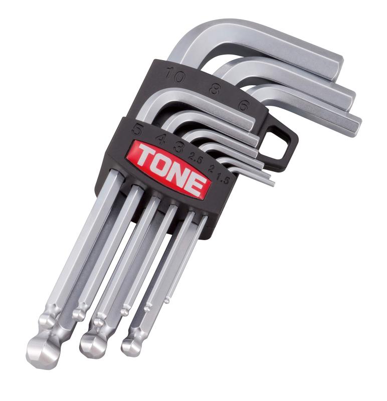 Rakuten - トネ(TONE) ボールポイントL形レンチセット BS900 内容9点