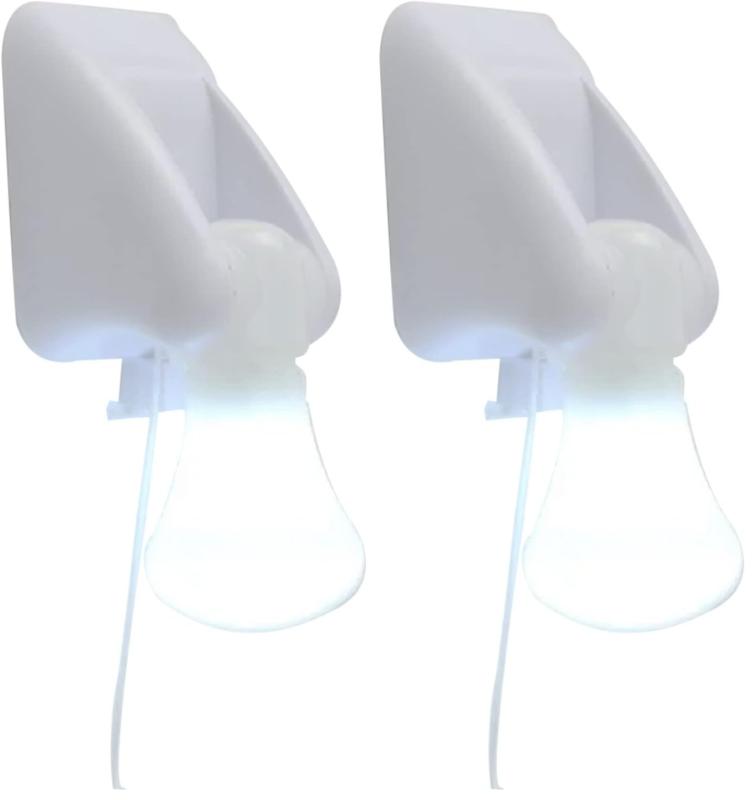 乐天商城 - 富士商(Fujisho) ひも引きライト LED 電池式 単四電池3本(別売り) 室内 机 テーブル 壁 F21486
