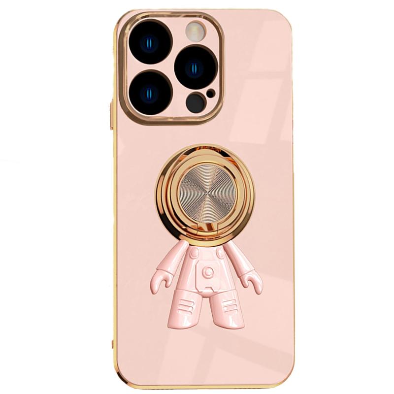 乐天商城 - 【Coosmart】iPhone 13 Pro Max TPU ケース iPhone 13 Pro Max ケース リング付き アイフォン13 プロ マックス カバー おしゃれ かわいい 宇宙飛行士 携帯ケース スタンド機能 滑り防止 スマホケース 軽量