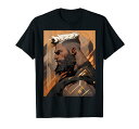 Gay Muscular Hunk LGBTQ プライド ひげを生やした クマの男 抽象芸術 Tシャツ
