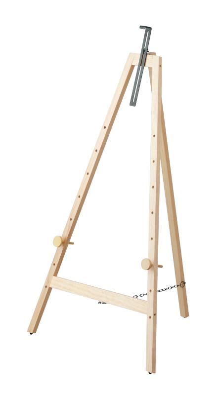 ナカバヤシ(Nakabayashi) 木製イーゼル Mサイズ/ワイド ナチュラル木目