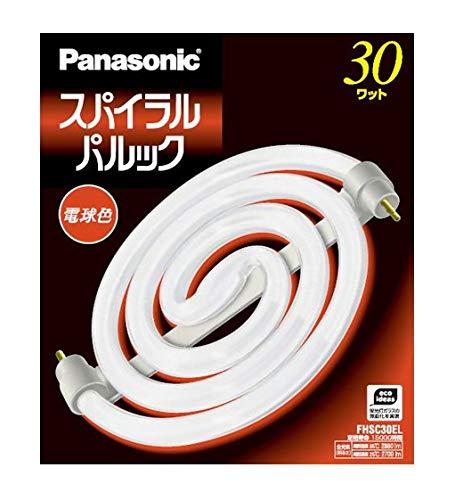パナソニック スパイラルパルック蛍光灯 丸形 30形 3波長形電球色 FHSC30EL