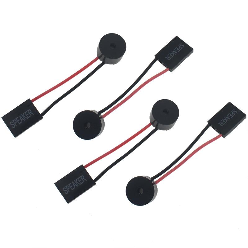 CM Hardware コンピューターブザ ー マザーボード ブザ プラスチックビープスピーカー PCマザーボード用 4個セット