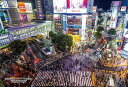 キューティーズ(Cuties) 300ピース ジグソーパズル 日本の都市61 東京都渋谷区 「スクランブル交差点」 (26x38cm)