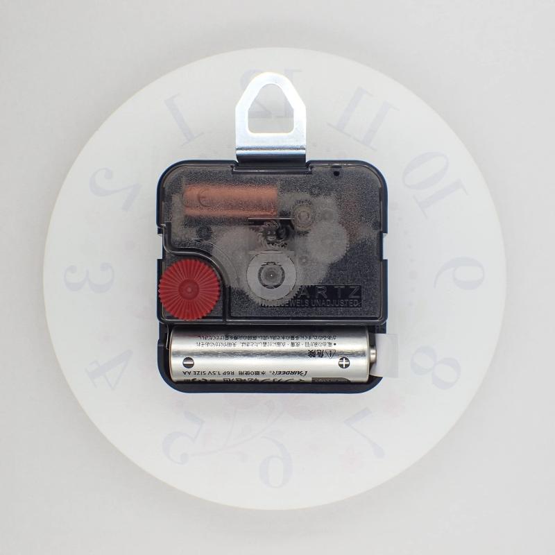 日本製 掛け時計 置き時計 アクリルクロック 花柄 HK-01-23S_PK