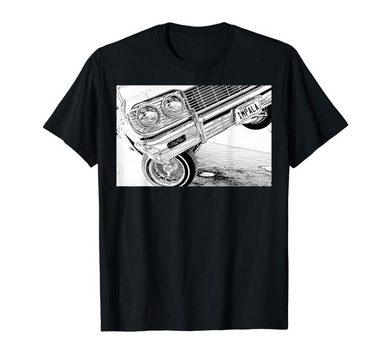 Lowrider 64 Impala 3輪 クローズアップ Tシャツ(3.0)