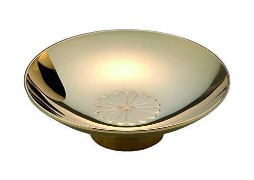 竹中銅器 盃 金 Φ10.5cm 金杯菊 10.5cm 175-70