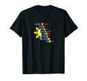 誇り高いフィリピン人のための有名な食べ物 フィリピンのデザイン Tシャツ