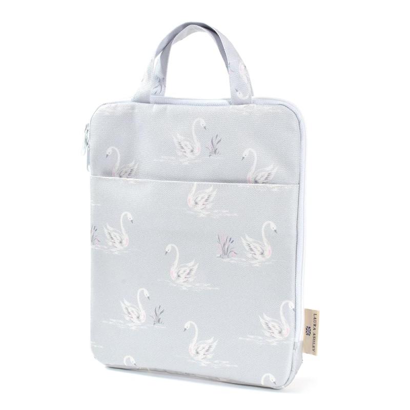 LAURA ASHLEY タブレット・パソコンケース (11インチ) 撥水 軽量 はっ水 軽量 汚れにくい シワ防止 小学校 子供 カラフルキャンディスタイル