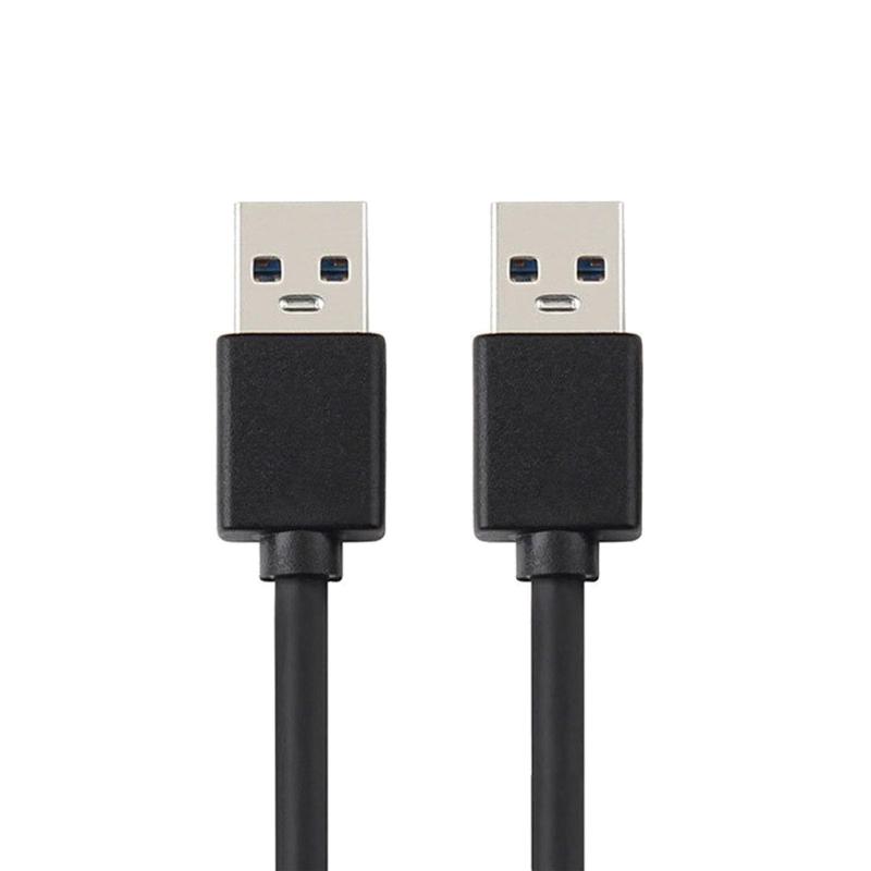 USB 3.0 ケーブル (1m) オス- オス 5Gbps高速データ転送 タイプA-タイプAケーブ ...