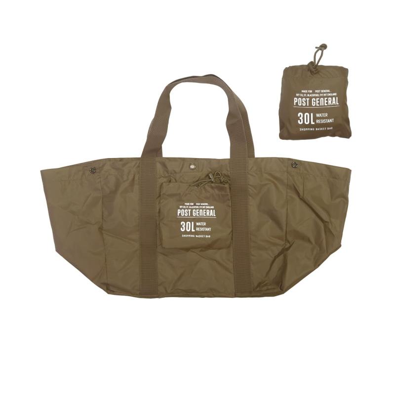 乐天商城 - [POST GENERAL] [ポストジェネラル] ショッピングバッグ PACKABLE SHOPPING BASKET BAG