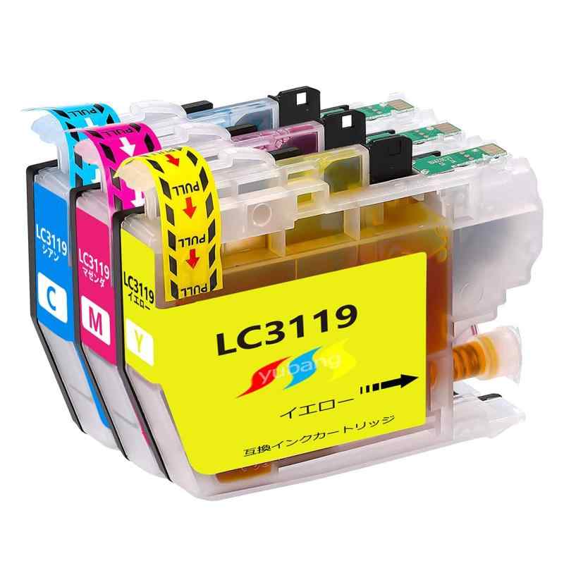 brother lc3119-4pk互換インク カートリッジ 大容量 4色パック(BK/C/M/Y) 対応ブラザープリンター：MFC-j6580CDW MFC-j6980CDW MFC-J6583CDW MFC-J6983CDW MFC-J5630CDW