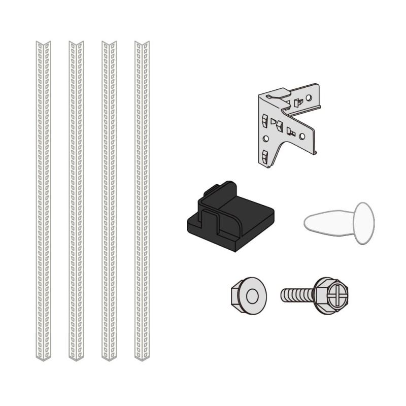プラス KRスチールラック部品セット
