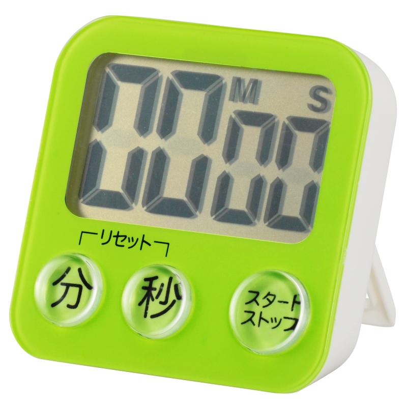 Rakuten - オーム電機 OHM 大画面デジタルタイマー ピンク COK