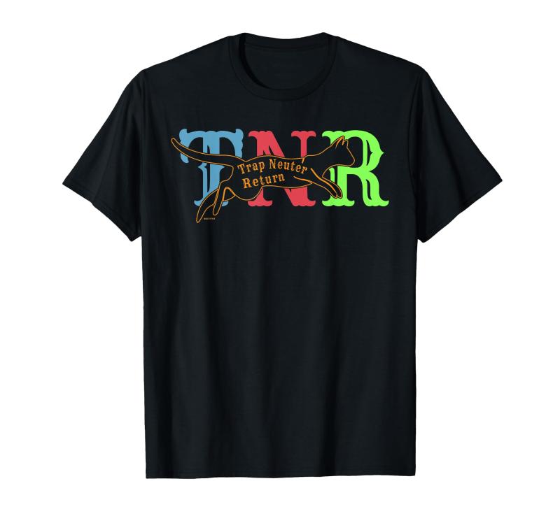 TNR Trap Neuter Return Feral Cat Advocate Cat Lover Tシャツ