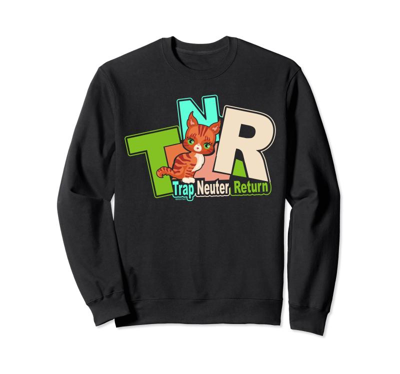 TNR Trap Neuter Return Feral Cat Advocate Cat Lover トレーナー