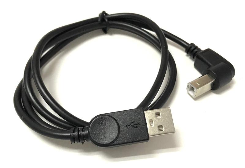 Access <100cm> USB-Bケーブル プリンターとの接続 USB-A オス - USB-B L字 オス USB2.0 USBA15