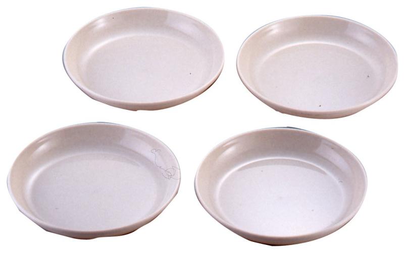 キャプテンスタッグ BBQ用 皿セット サンサンマーチ抗菌ラウンドプレート 16cm 4枚組MP-110(4)