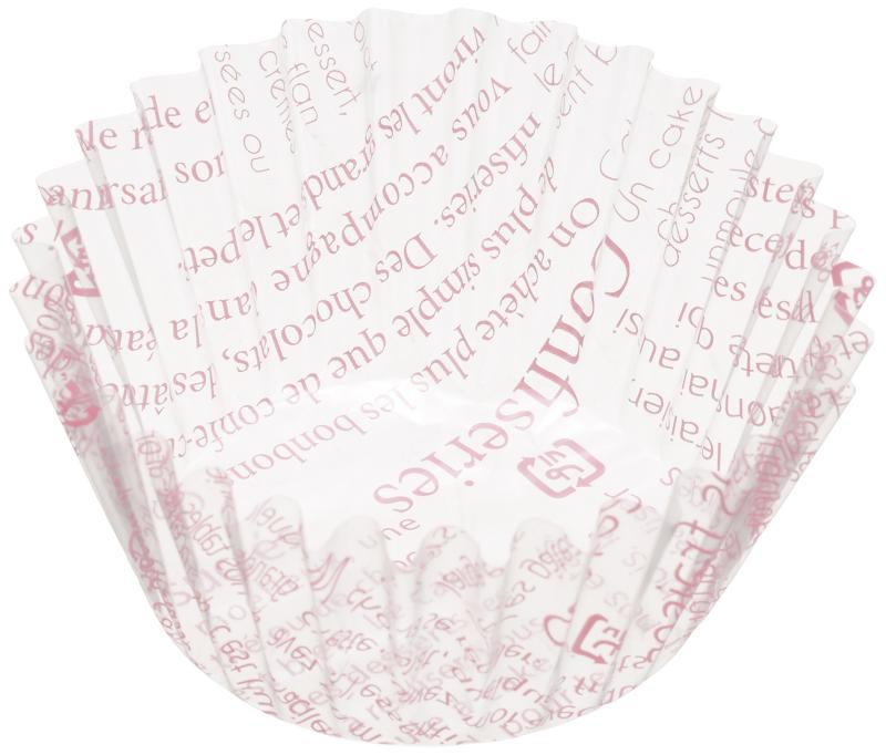 大黒工業 『業務用 おかずカップ』 パティスリーフィルムケース ピンク 8F 底直径50×H30mm 500枚 3775061