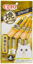 CIAO (チャオ) 焼かつおスティック 本格だし味 4本 6個セット