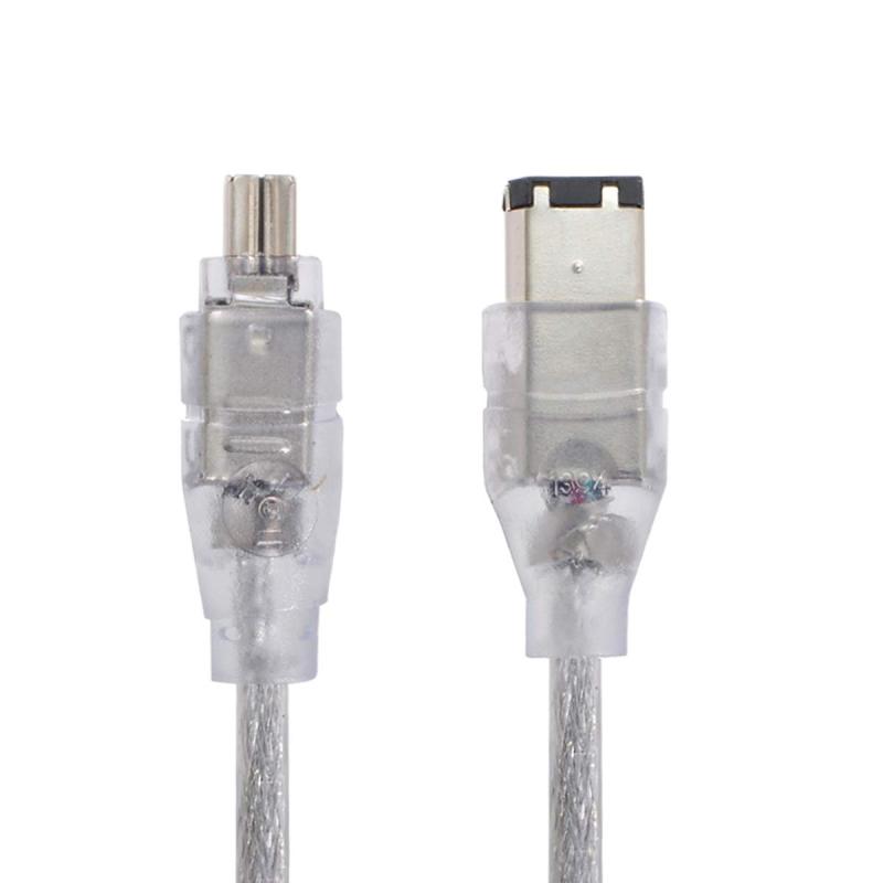 Rakuten - Xiwai 1394 6ピン - Firewire 400 IEEE 1394 4ピン オス iLink アダプターコードケーブル カメラビデオカメラ用