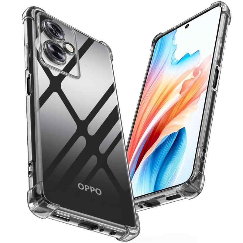 PNEWQNE OPPO A79 5G 用ケース クリア 全面保護カバー 耐衝撃 衝撃吸収 tpu 耐震 ソフト軽量 薄型 落下防止 米軍MIL規格 オッポ スマホ a79 5g 用カバー 透明 耐久 黄変防止 指紋防止 滑り防止 人気 携