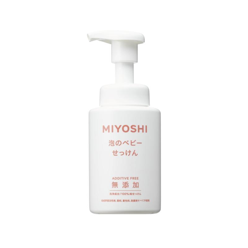 MIYOSHI ミヨシ石鹸 無添加 泡で出てくるベビーせっけん 250ml [並行輸入品]