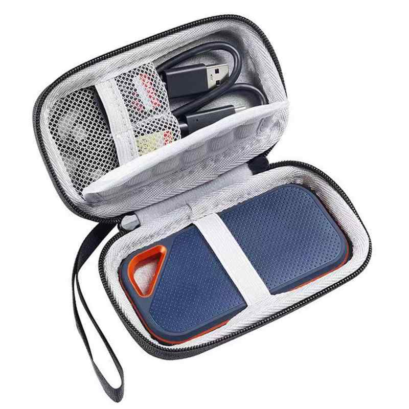 外付け用ケース 互換品 SanDisk Extreme PRO/SanDisk SSD Extreme/ポータブル SSD対応 (ケースのみ) アクセサリー付き