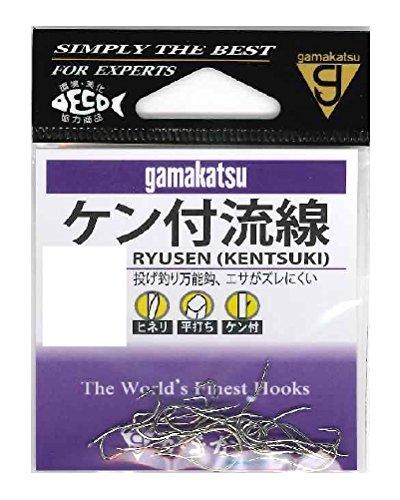 Rakuten - がまかつ(Gamakatsu) ケン付流線 フック 白 13号 釣り針
