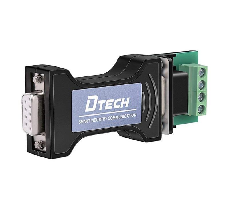 DTECH RS232C to RS485 変換 コンバーター アダプター Portpower シリアル ポート 給電 RS232 ⇔ RS485 変換器 データ コンバータ TVS内蔵