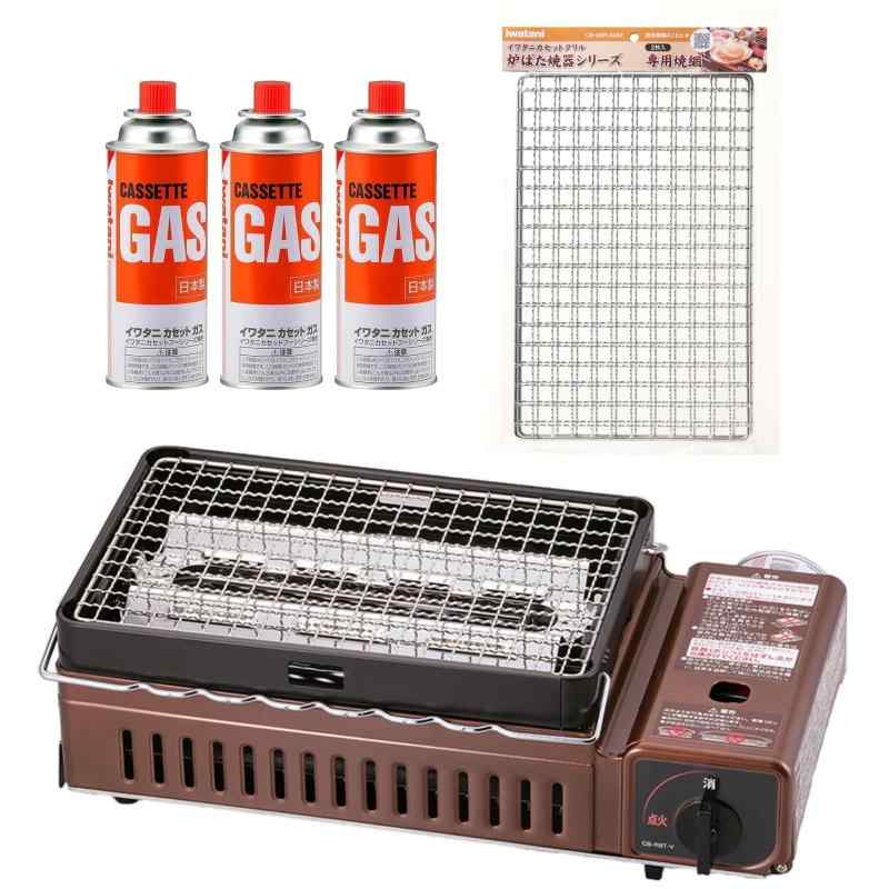 イワタニ Iwatani 岩谷 炉ばた焼器 炙りや 炙りや1 カセットコンロ 炉端焼き 焼鳥 串焼き 網焼き 海鮮..