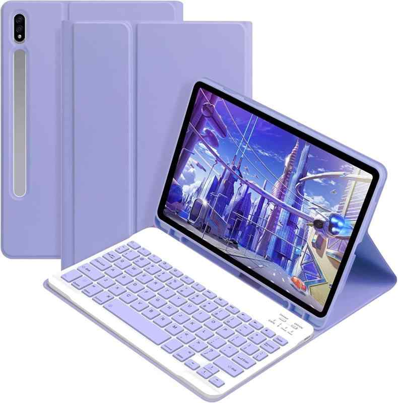 Rakuten - Galaxy Tab A9+ ケース キーボード 可愛い キャンディーカラー マグネット 分離式 Android タブレット ギャラクシー Tab A9 Plus 11インチ キーボード付きケース カバー カラフル レディース 女性