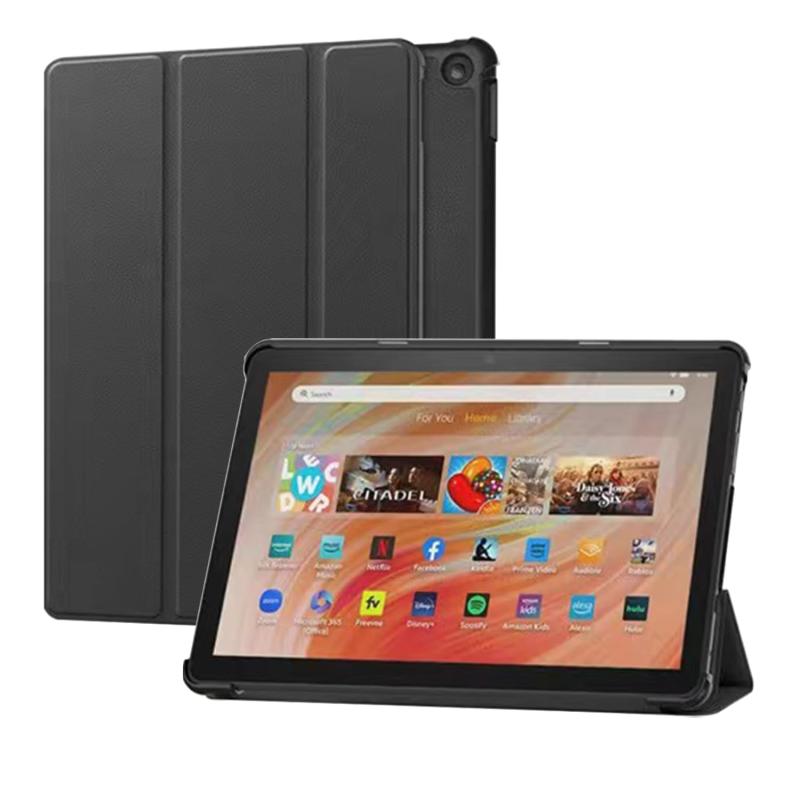 Fire HD 10 ケース 2023 New Fire HD 10 第13世代 カバー Fire HD 10 2023適用 タブレット 第13世代 全面保護型 三つ折りスタンド オートスリープ スマートカバー 耐衝撃