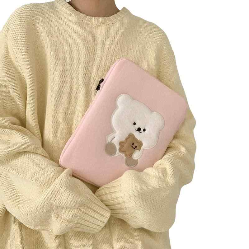 88flix パソコンケース 韓国 PCケース クマ柄 かわいい