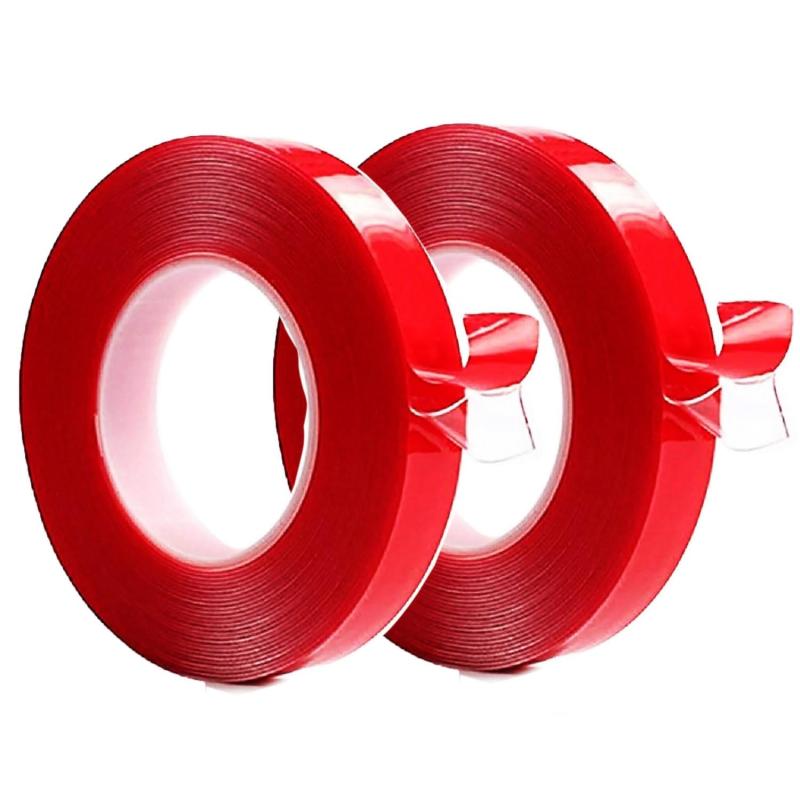 両面テープ 魔法テープ テープ 超強力 のり残らず 繰り返し はがせる 防水 強力 滑り止め 洗濯可能 多..