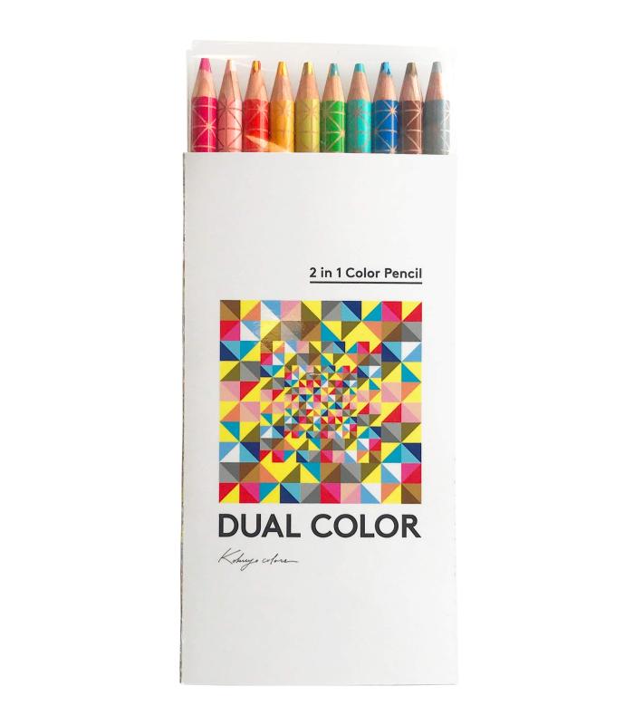 コクヨ 色鉛筆 DUAL COLOR