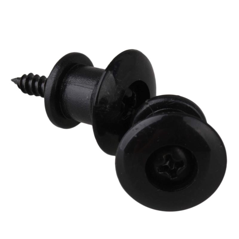 Bstinay 1 ペアストラップピンテールピンギターマンドリンメタルブラック