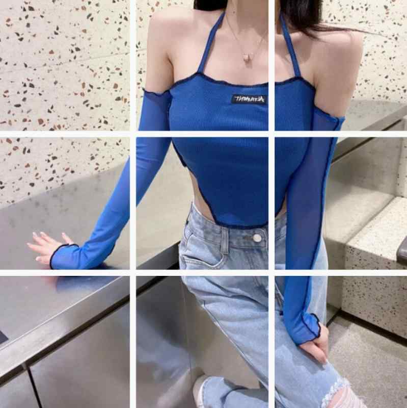 ・カテゴリ: Tシャツ・主な素材: ポリエステル90%以上95%未満・柄: 無地・スタイル: プルオーバー、通勤風、きれいめ・袖丈: 長袖・加工: 切り替え・シルエット: スリムフィット・ネックライン: ボートネック・袖型: レギュラースリーブ・カラー展開: ブルー・サイズ展開: ワンサイズ