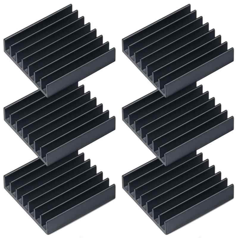 Akineko ヒートシンク W22.5×D22.5×H5mm【6個セット】