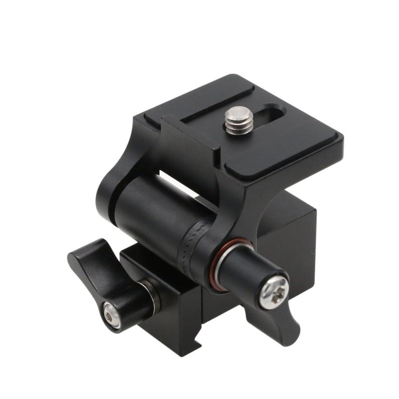 ARRI WCU-4 Cforce の小型 RF レンズ モーターを取付ける HangTon ブラケット 19mm の棒クランプ