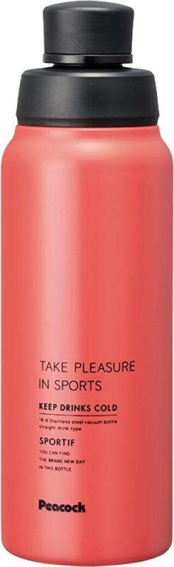 ピーコック 水筒 ステンレスボトル ストレートドリンク