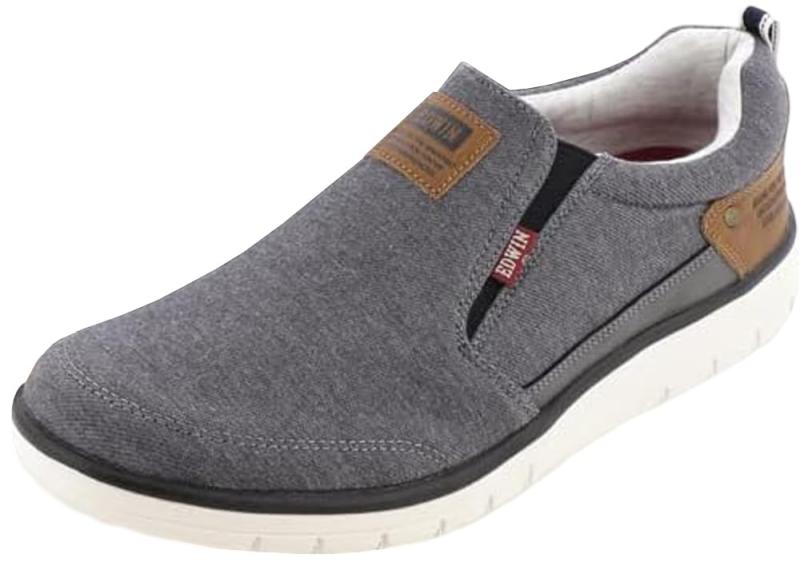 EDWIN(エドウィン) メンズ EDW-7644エドウイン カジュアルスニーカー カジュアルシューズ スリッポン 厚底 軽量 シンプル 防滑