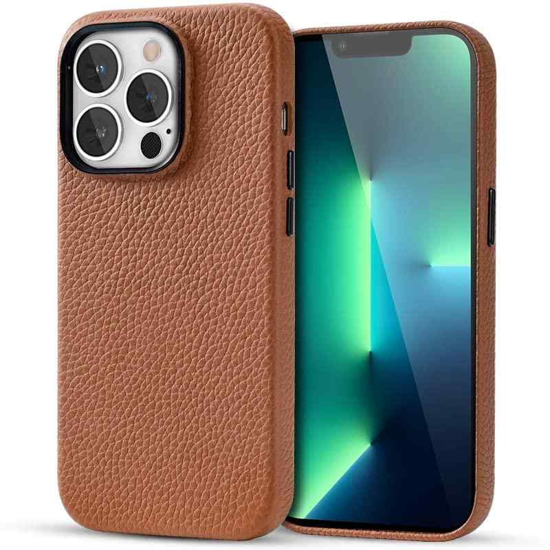 JAC スマホ本革ケース 高級 耐衝撃 ワイヤレス充電対応 日本企画品