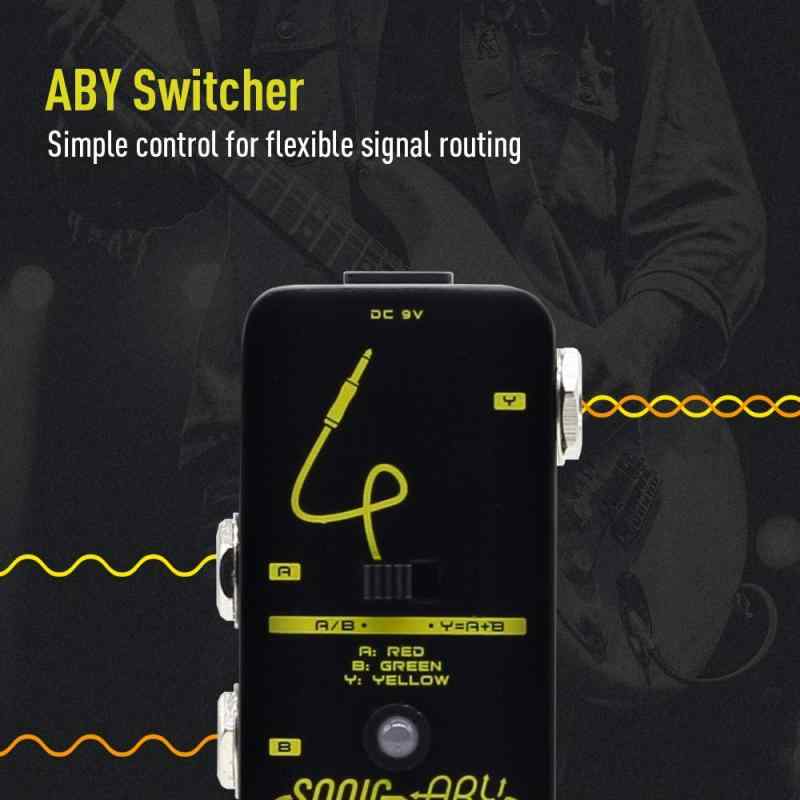 GRATIQUE MIEIのSONICAKE ラインセレクター ギター エフェクター ペダル Sonic Aby｜アングル2